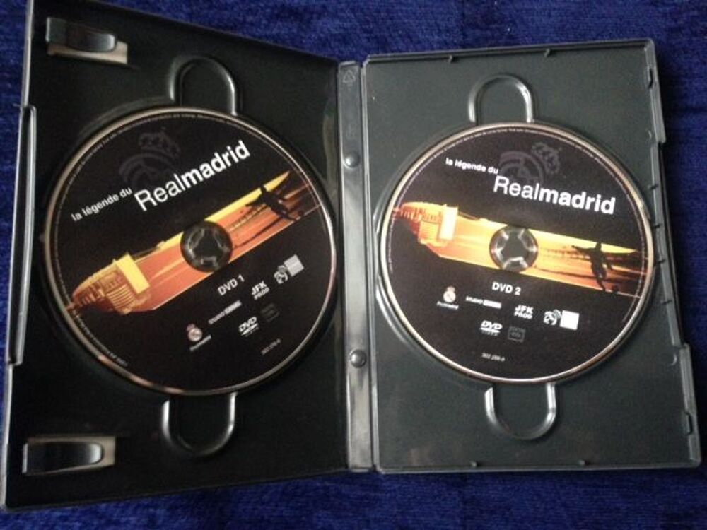 Double DVD la l&eacute;gende du Real Madrid DVD et blu-ray