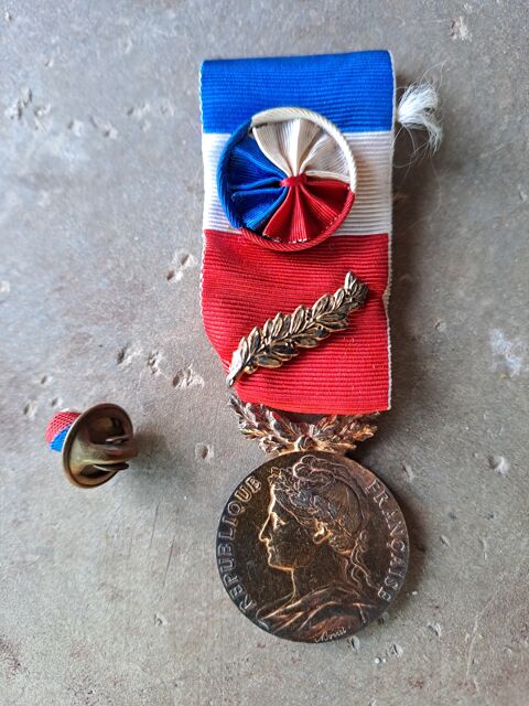 m�daille du travail 25 Montceaux-l�s-Provins (77)