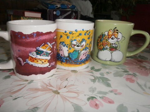 Lot de 3 mugs DIDLL et DIDDLINA 25 Wolxheim (67)