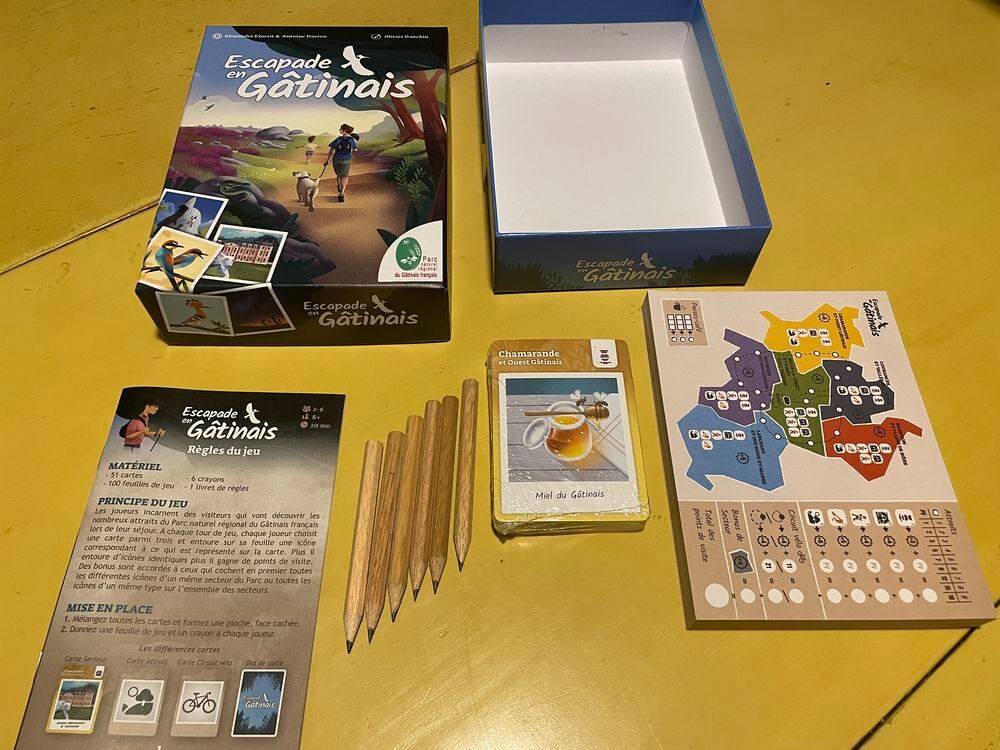 Jeu Escapade en G&acirc;tinais Jeux / jouets