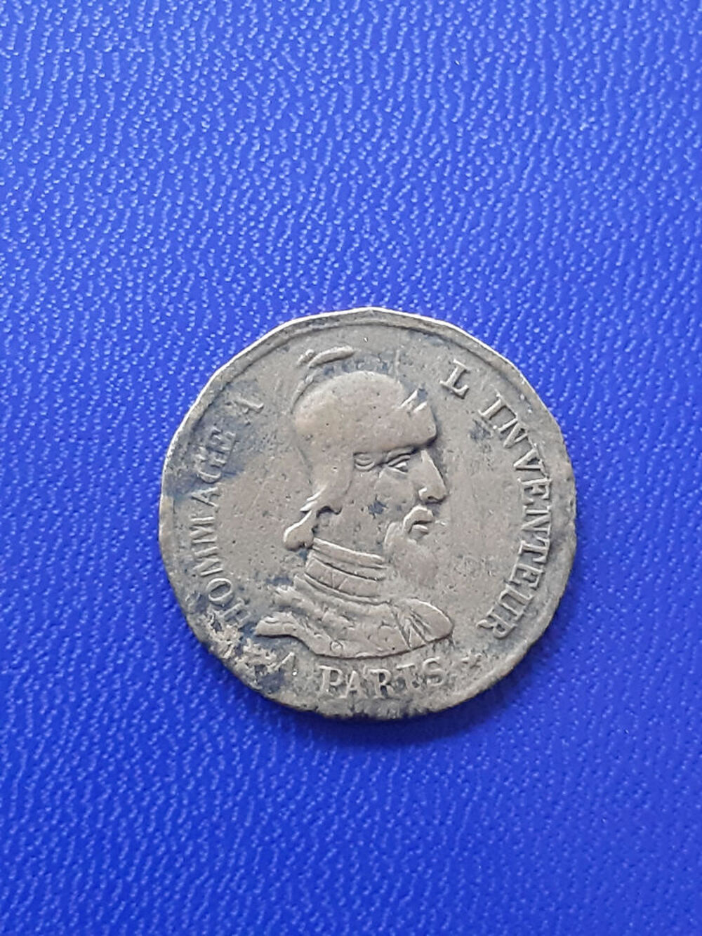 1850-64 Paris Crayon Mengin jeton 20 centimes 