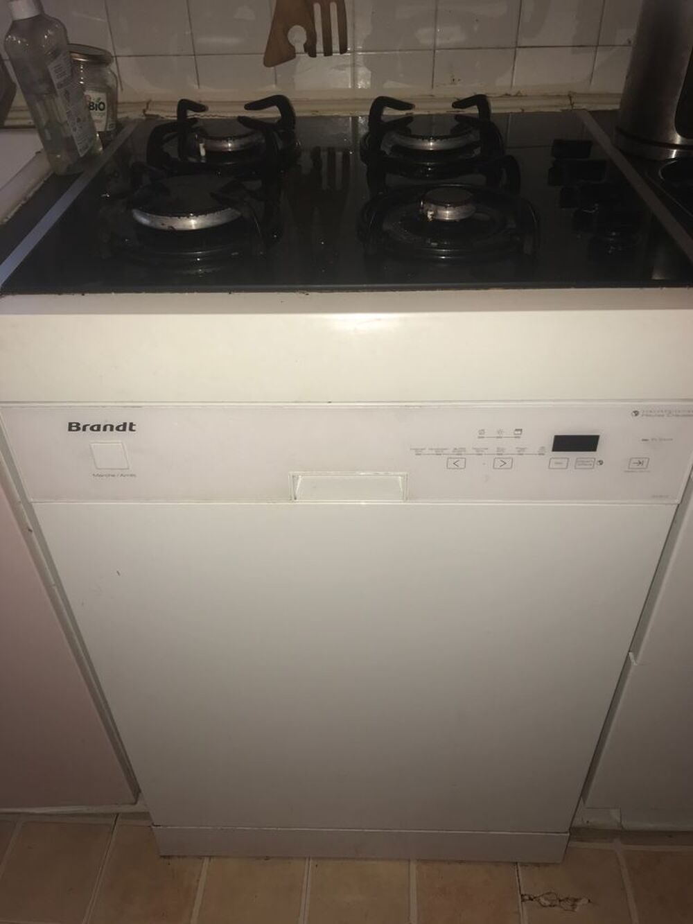 Brandt combin&eacute; lava vaisselle / feux cuisson Electroménager
