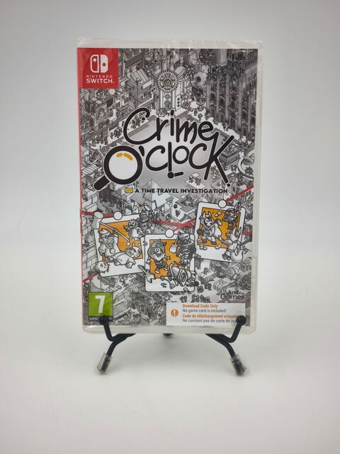 Jeu Nintendo Switch Crime O'Clock neuf sous blister 16 Vulbens (74)
