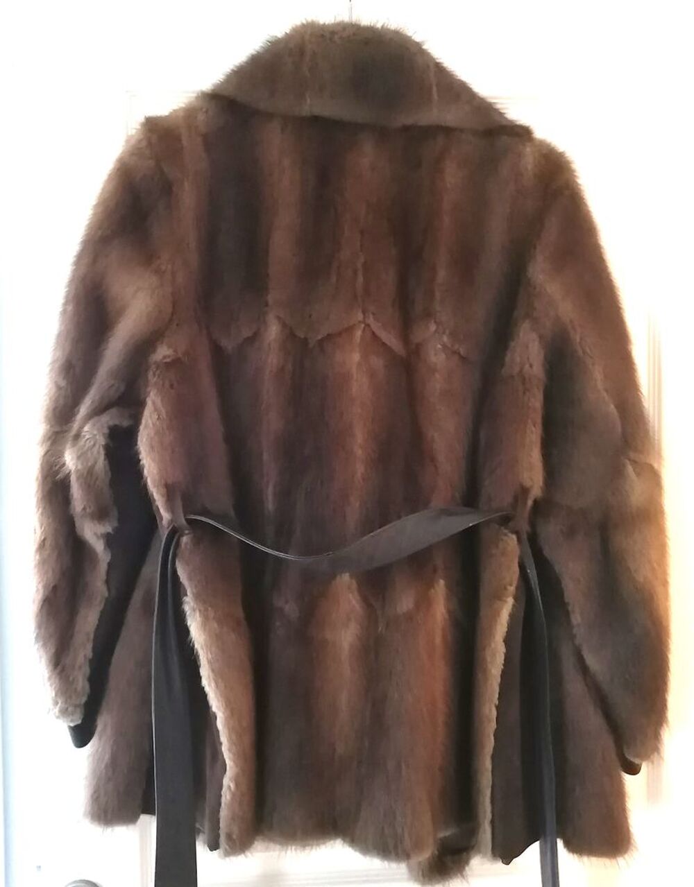 Veste en v&eacute;ritable fourrure de rat musqu&eacute; (excellent &eacute;tat) Vêtements