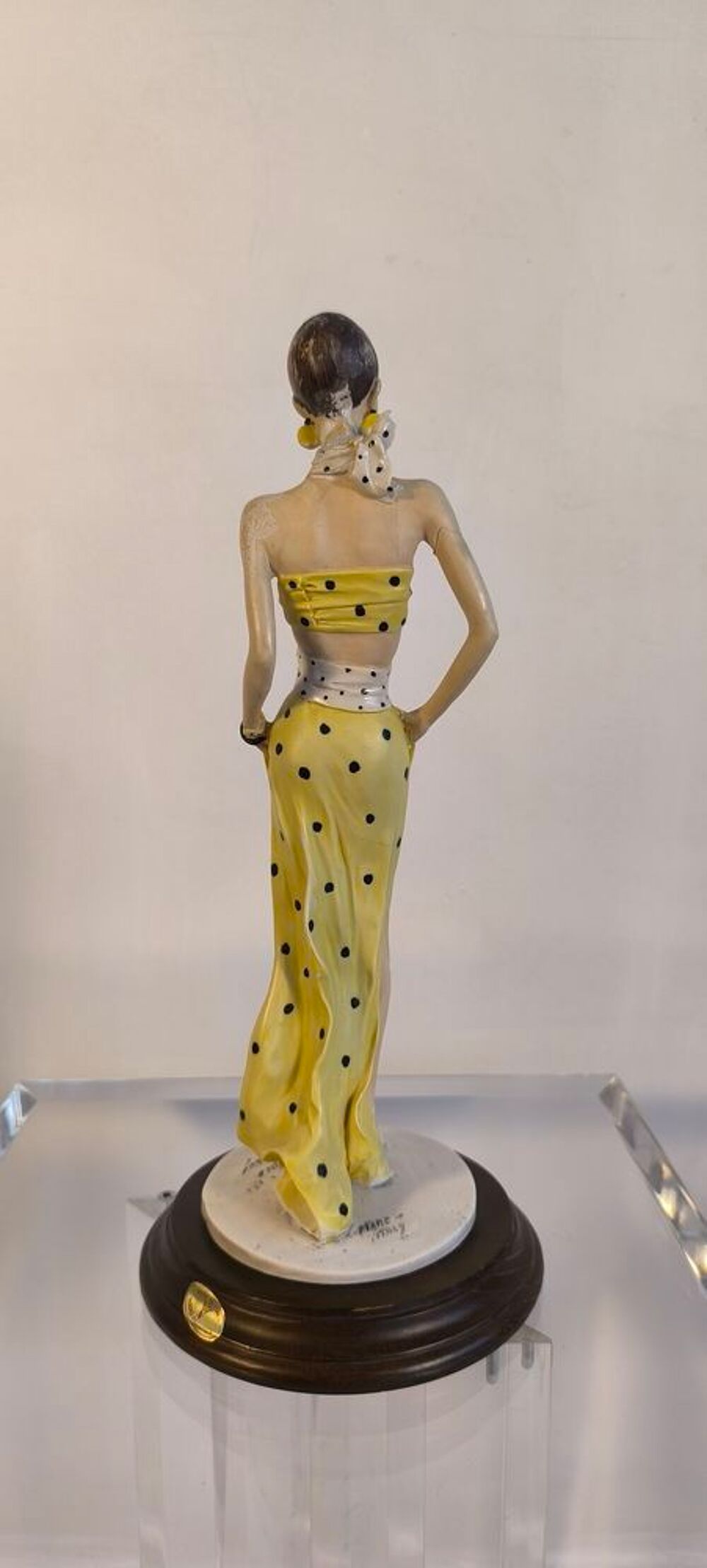 Superbe Grande Statue Vintage "Fashion Lady" par Antoni F. Décoration