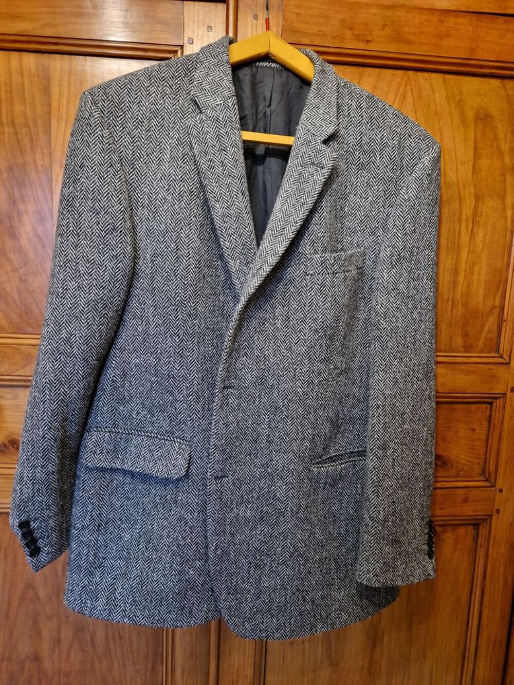 veste homme - gris - HARRIS TWEED - taille 64 Vêtements