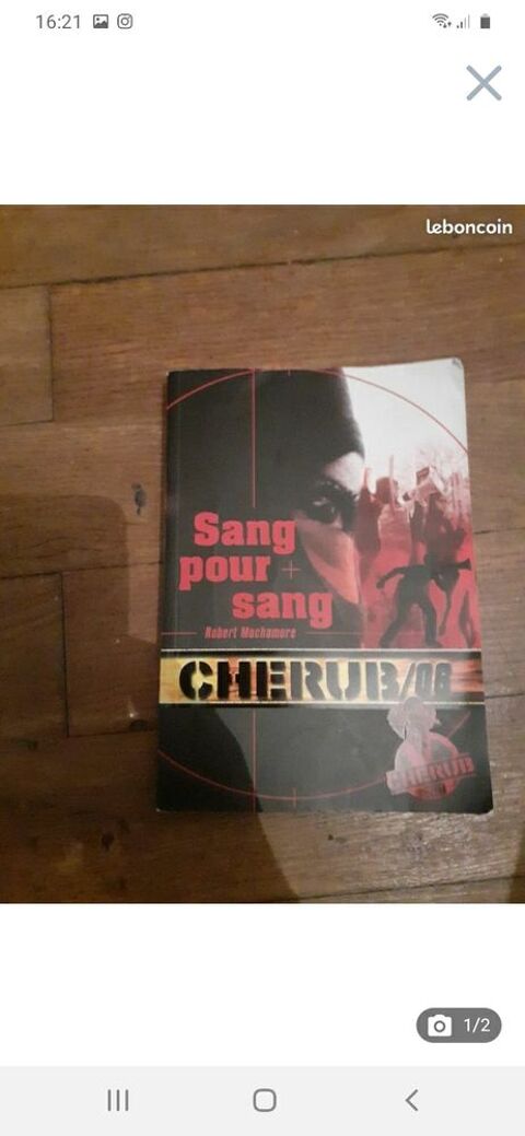 livre sang pour sang de cherub 3 Lyon 7 (69)