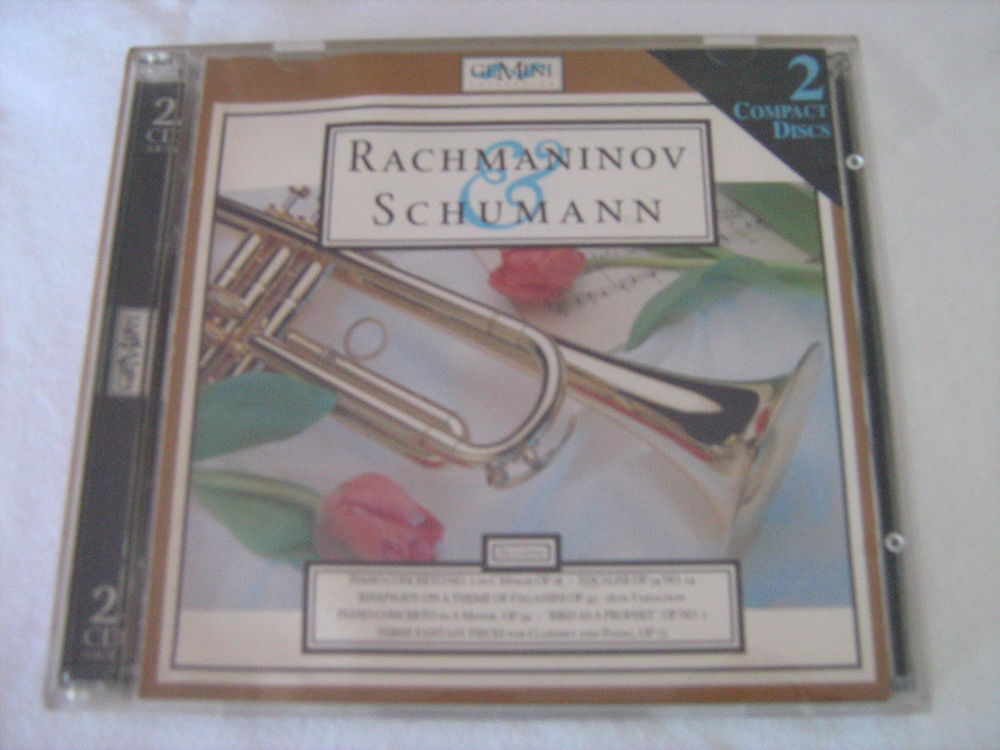 CD double Rachmaninov &amp; Schumann CD et vinyles