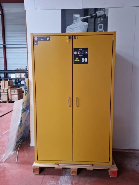 Armoire de s&ucirc;ret&eacute; anti-feu professionnelle 90 minutes TBE 1200 06510 Carros