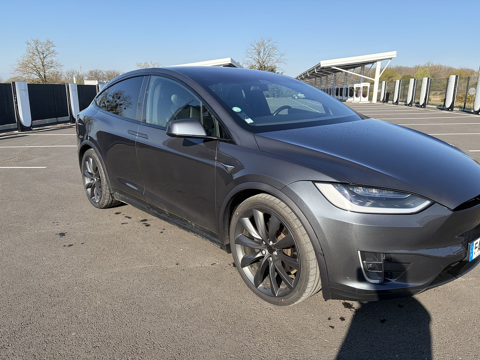 Tesla Model X MODEL X 100 kWh Dual-Motor Performance Palladium 2018 occasion Vignoux-sur-Barangeon 18500