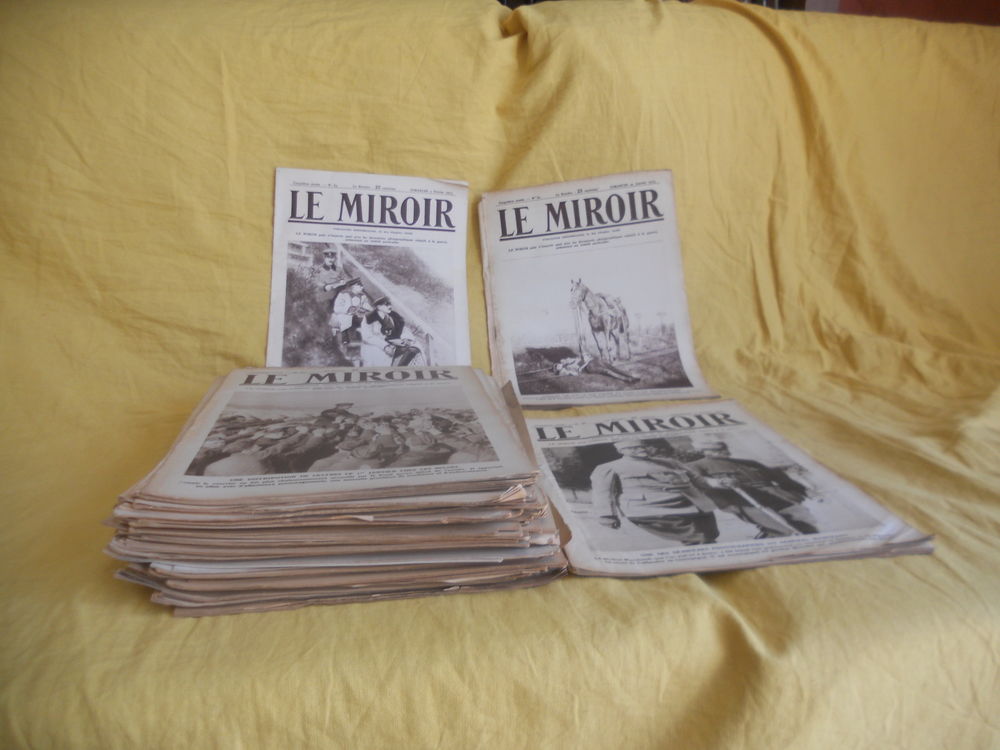 Revues (80) Le Miroir actualit&eacute;s guerre 1914/1918 Livres et BD