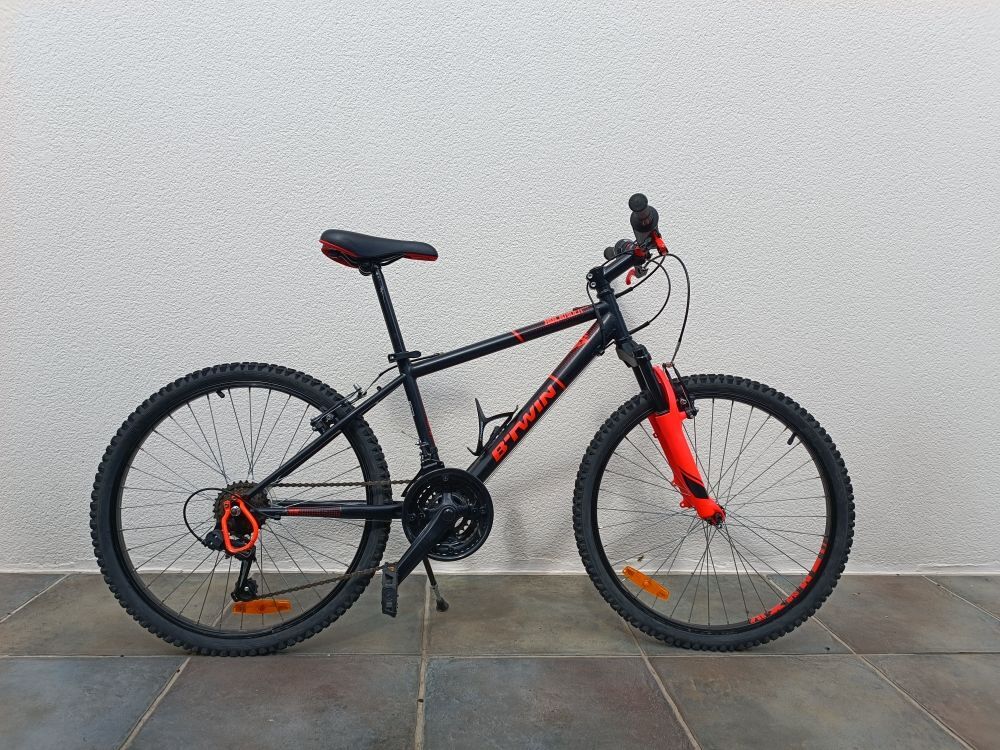Velo btwin 24 pouces orange top