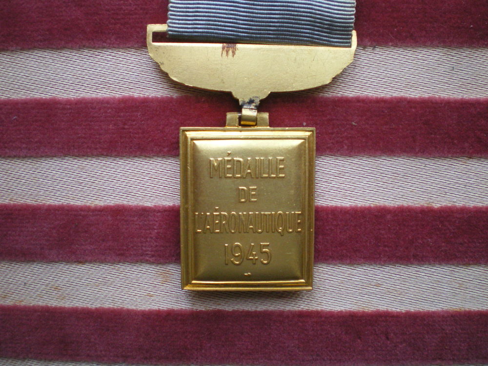 M&eacute;daille de l'A&eacute;ronautique. 