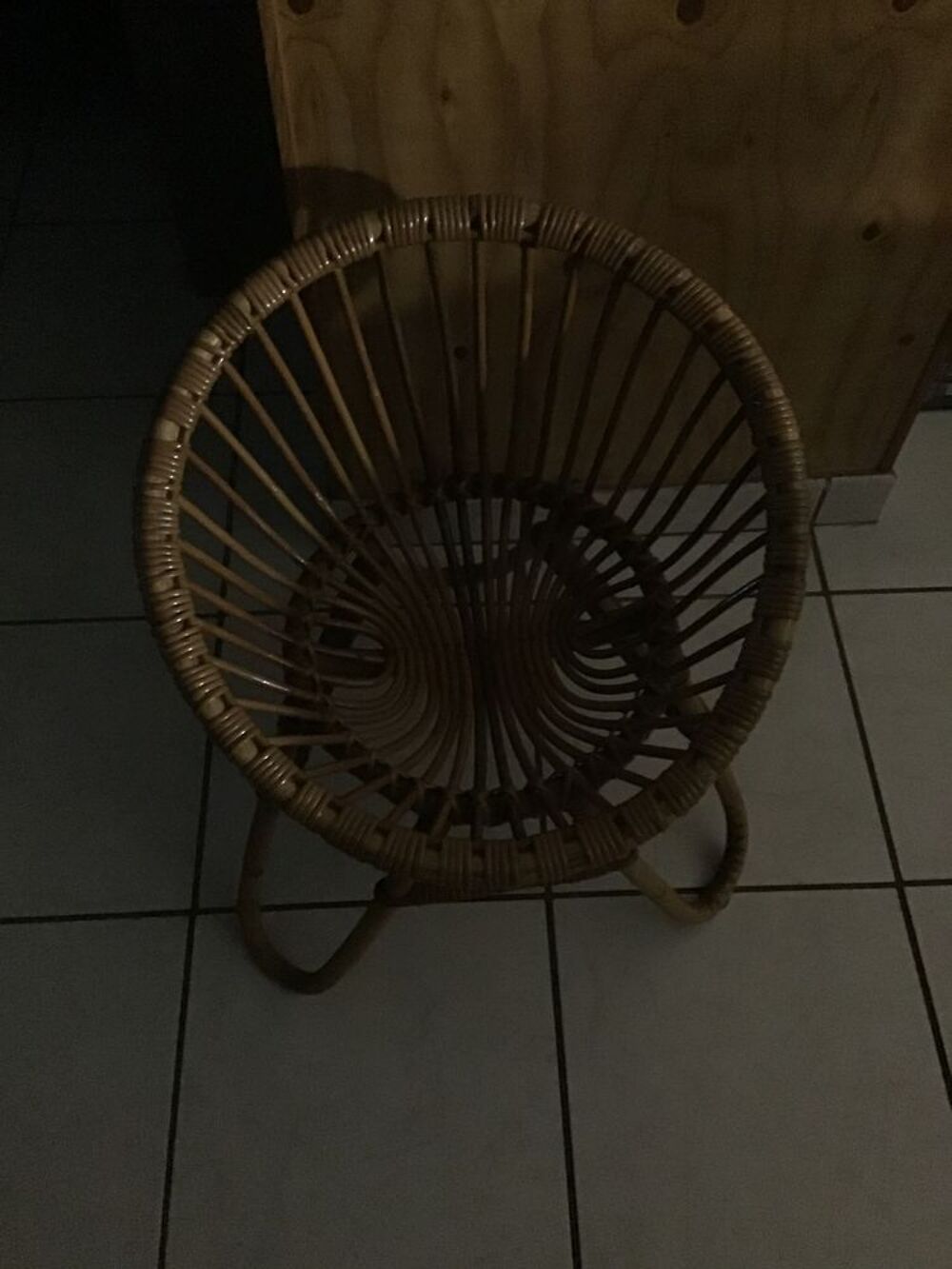 Si&egrave;ge en rottin Meubles