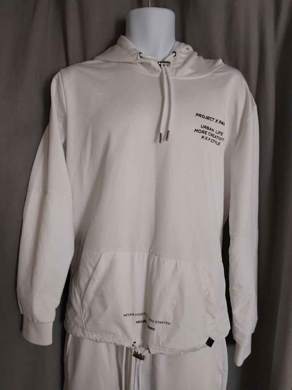 Ensemble de surv&ecirc;tement blanc PROJECT X PARIS (Taille S) Maroquinerie