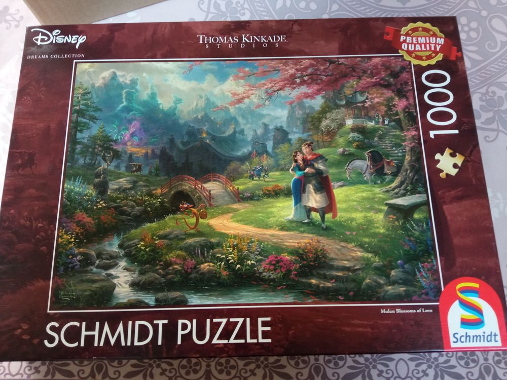 Puzzle Schmidt Thomas Kinkade Disney:Mulan. Jeux / jouets