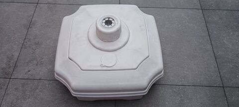 EDA PLASTIQUES - PIED DE PARASOL CARRE 40 L BLANC. 15 Fr�vent (62)