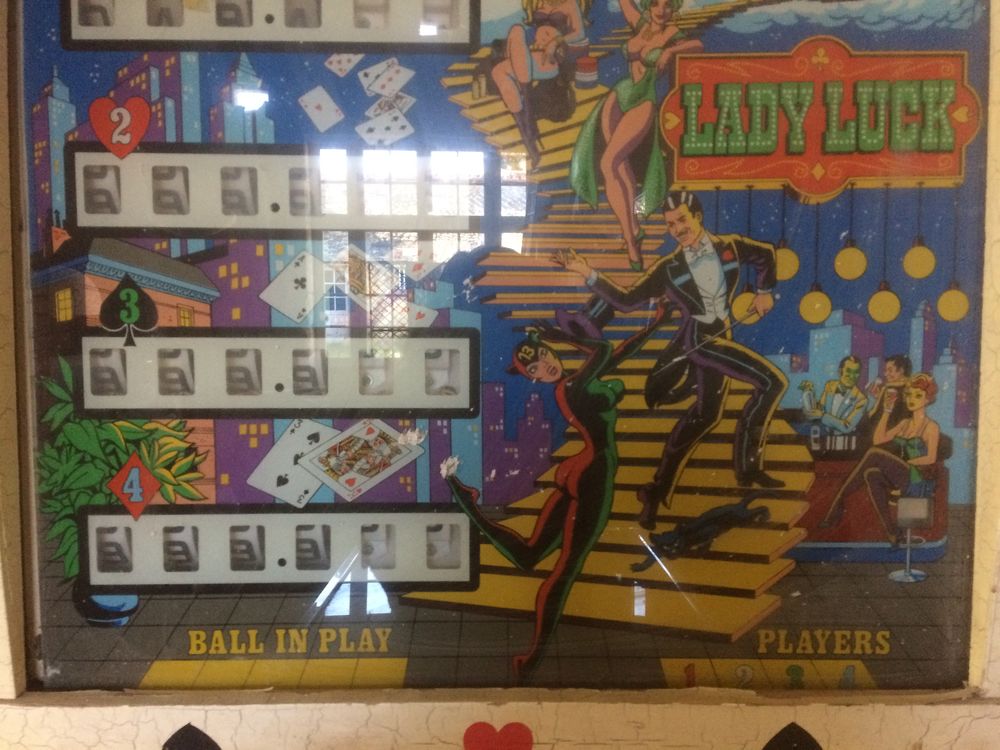Flipper Lady Luck 1.045-0 de 1974 