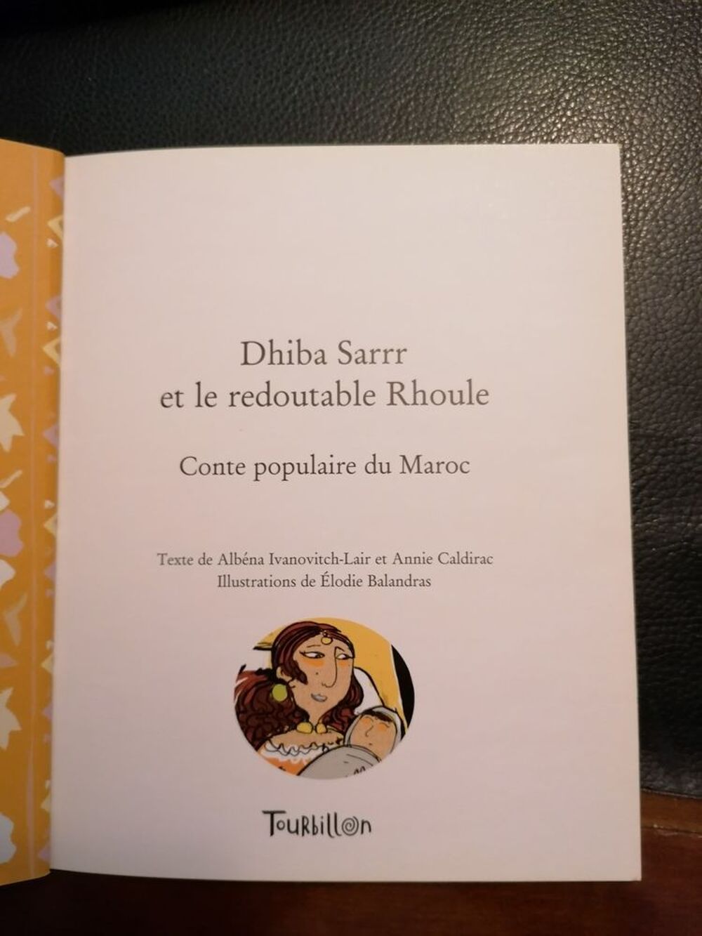 Livre enfant Dhiba Sarrr et le redoutable Rhoule Livres et BD
