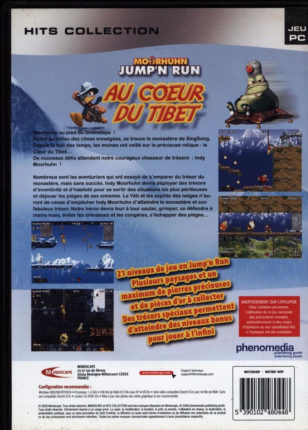 MOORHUHN JUMP'N RUN ? au c?ur du Tibet ? pour PC
Consoles et jeux vid�os