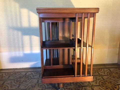 Biblioth�que tournante acajou 850 Gu�c�lard (72)