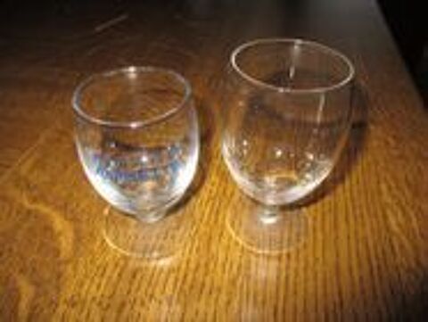 Deux verres à ricard vintage 0 Mérignies (59)
