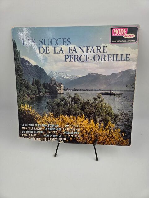 Vinyle 33 tours Les Succ�s de la Fanfare Perce-Oreille  5 Vulbens (74)