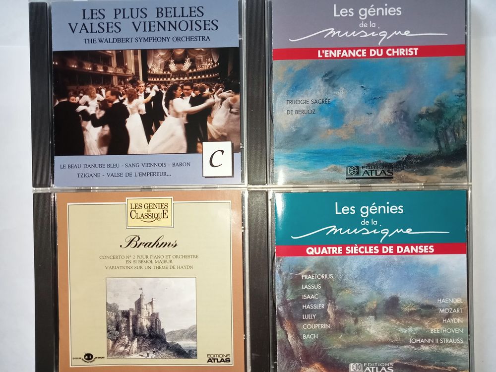 (A1) Lot de 48 CD - Musique Classique, Baroque CD et vinyles
