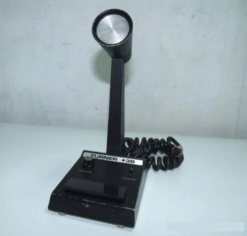 Micro de table Turner +3B noir Audio et hifi