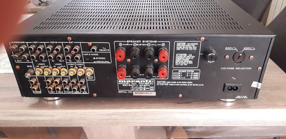 Ampli marantz PM-65AV 2x75 watts sous 08 ohms Audio et hifi