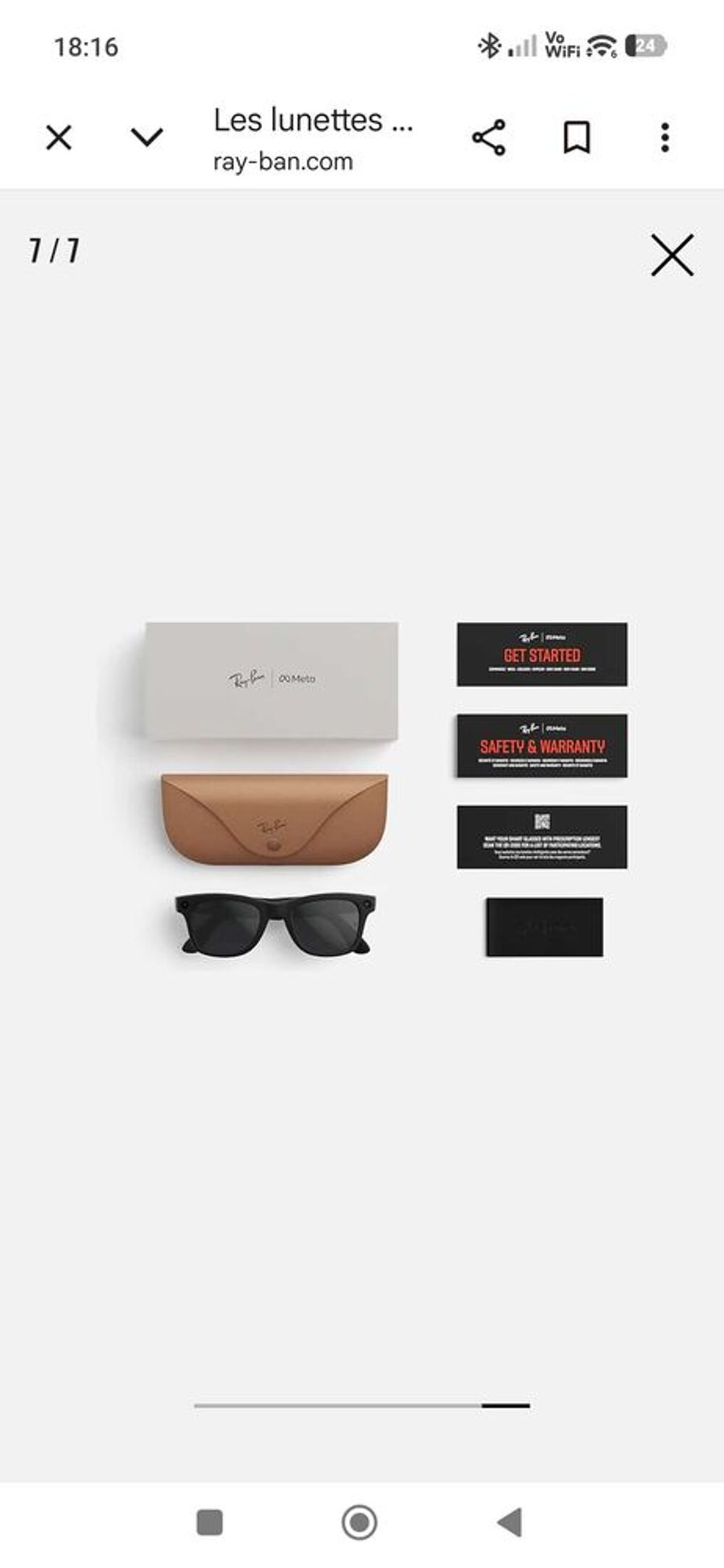 ray Ban meta gen 2 Accessoires