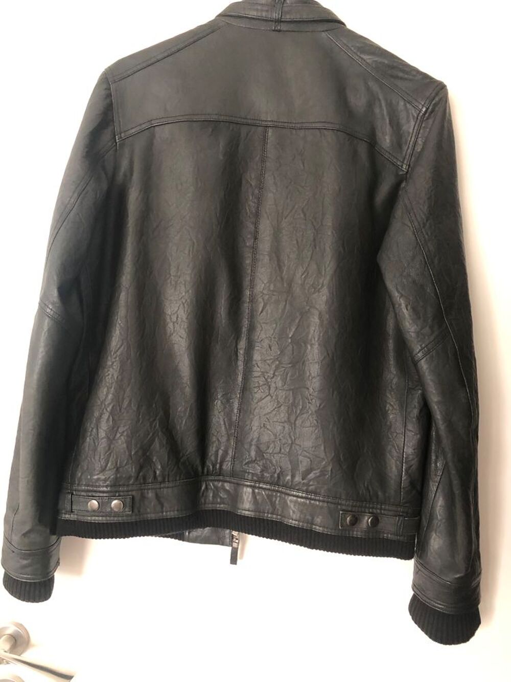 Blouson cuir homme Vêtements