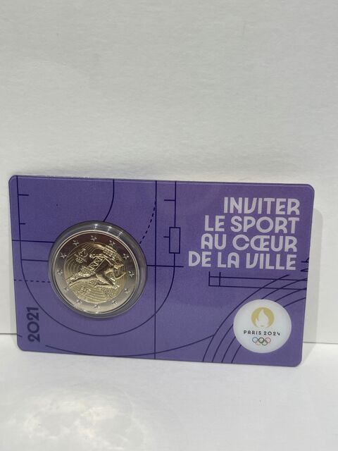 Monnaie de 2e JO Paris 2024 - 3/5 - Qualit BU BLEUE 17 Dourdan (91)