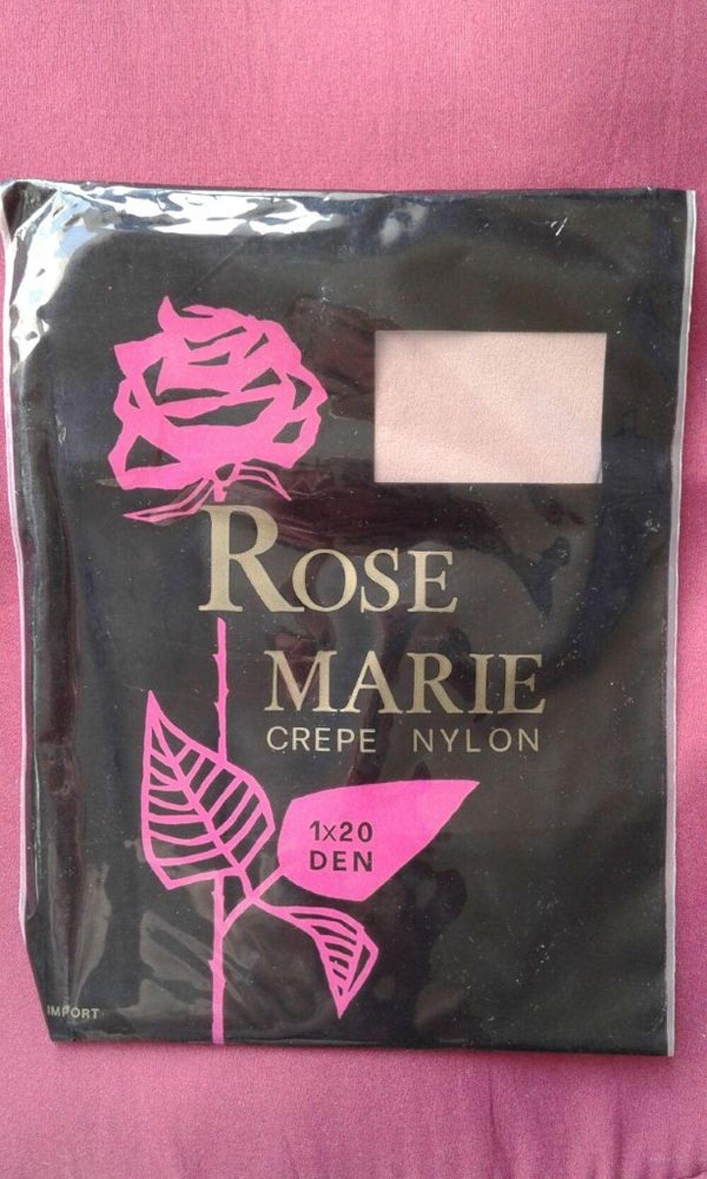 T3 bas mousse neufs beige Rose Marie 20D Vtements