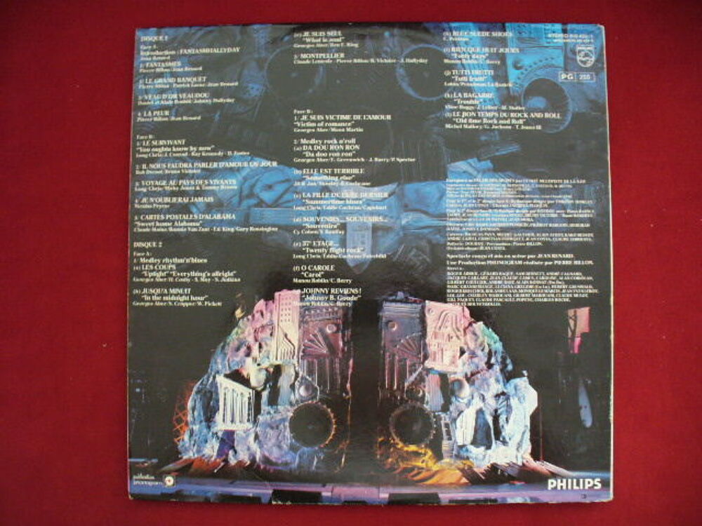 33 TOURS J H 2 DISQUES LIVE PALAIS DES SPORT 82 CD et vinyles