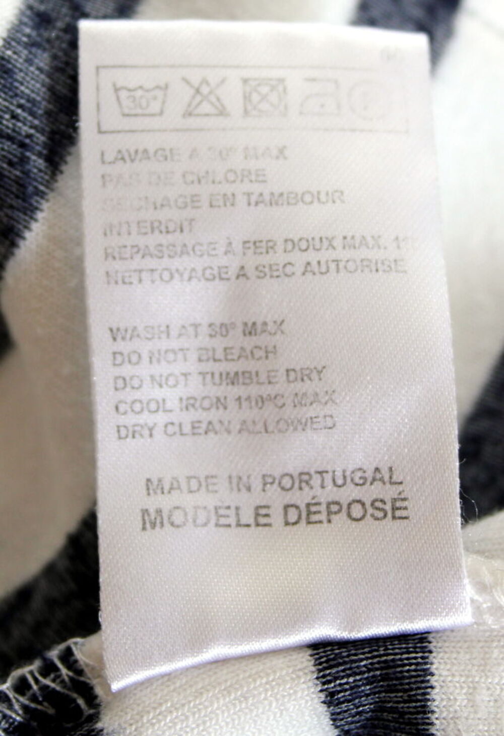 Sweat velours &eacute;ponge marini&egrave;re J.P GAULTIER Vêtements