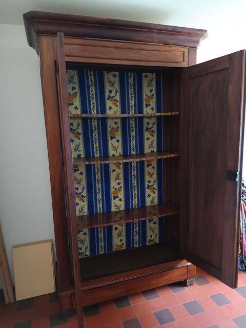 ARMOIRE ANCIENNE EN NOYER 70 Carcassonne (11)