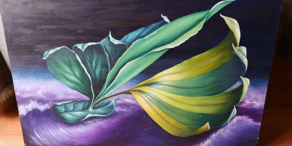 Tableau peinture sur bois Décoration
