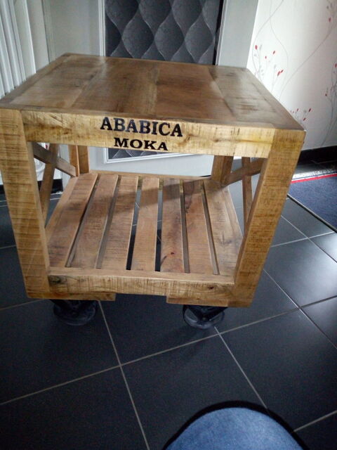 Table de salon massif  roulettes 80 Valenciennes (59)