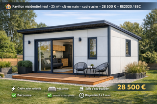  Chalet � vendre 2 pi�ces 25 m�
