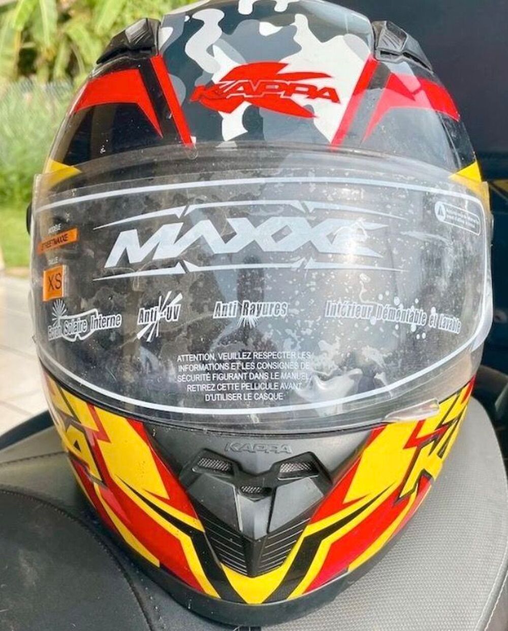 Casque integral taille S KAPA - Sports