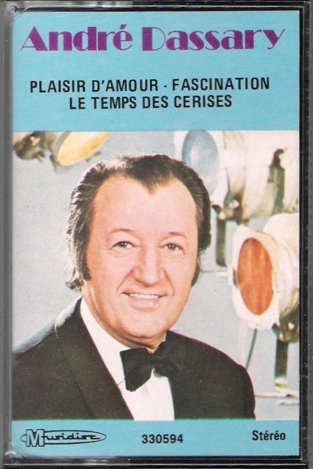 Cassette K7 audio Andr&eacute; Dassary CD et vinyles
