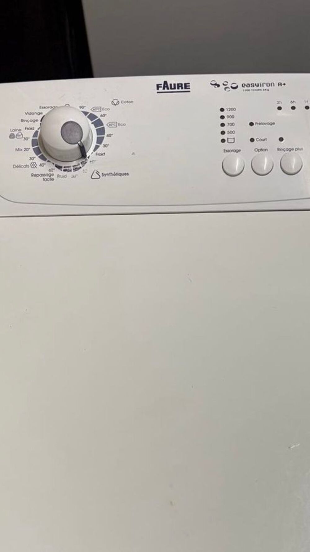 machine &agrave; laver faure excellent &eacute;tat livraison et installation assur&eacute;e Electroménager