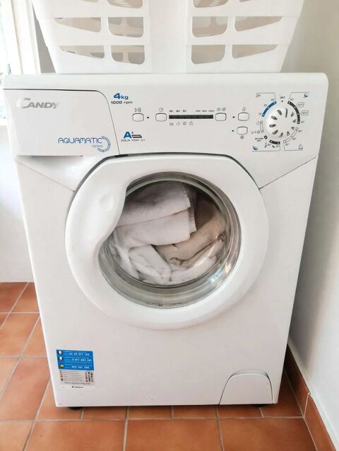 Lave-linge Candy Aquamatic Tempo 4kg - AQUA 1041 D1 - Compac Bastia (20)