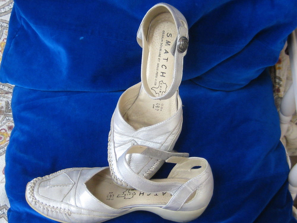 chaussures demi -saison gris argent&eacute;e Chaussures