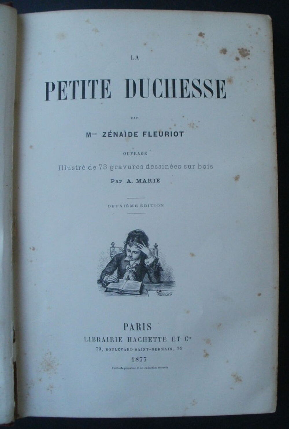 Zena&iuml;de FLEURIOT La petite duchesse illustr&eacute; de 73 gravures Livres et BD