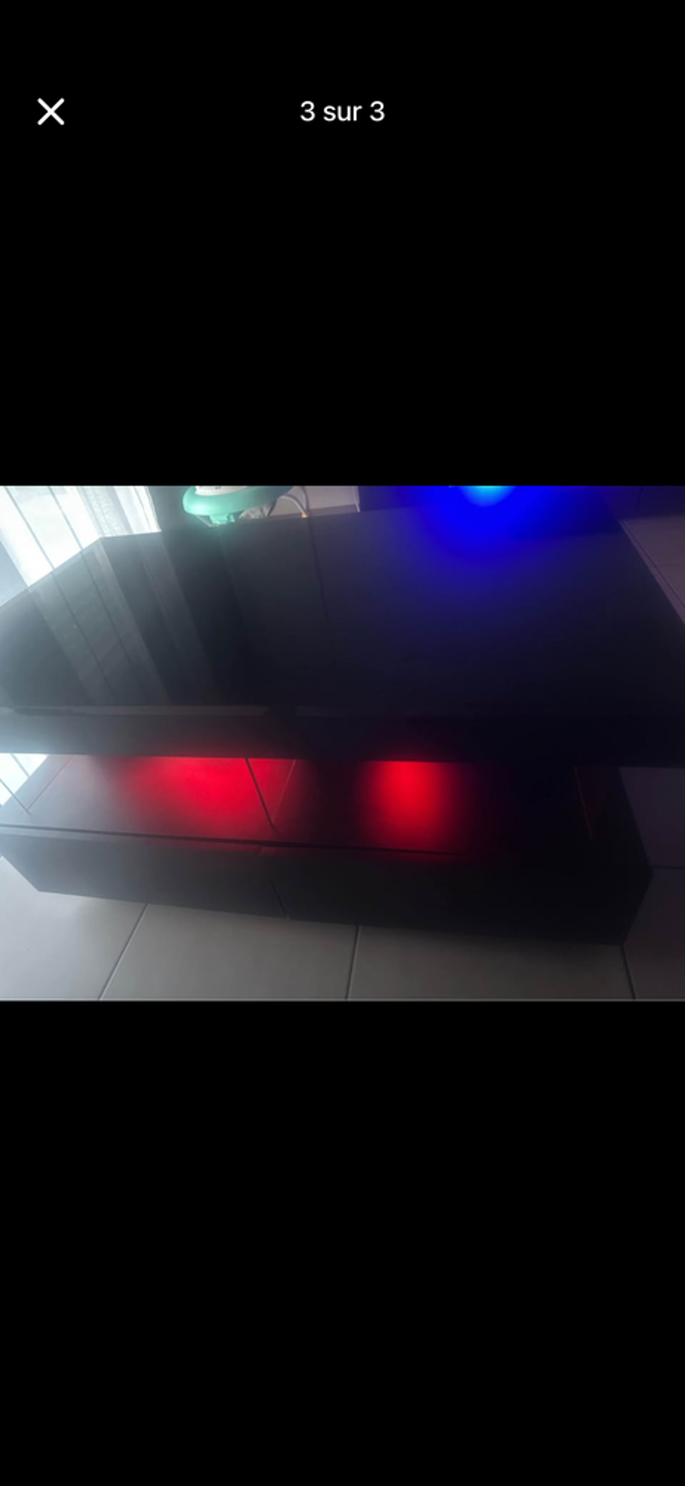 Je vend table basse led Meubles