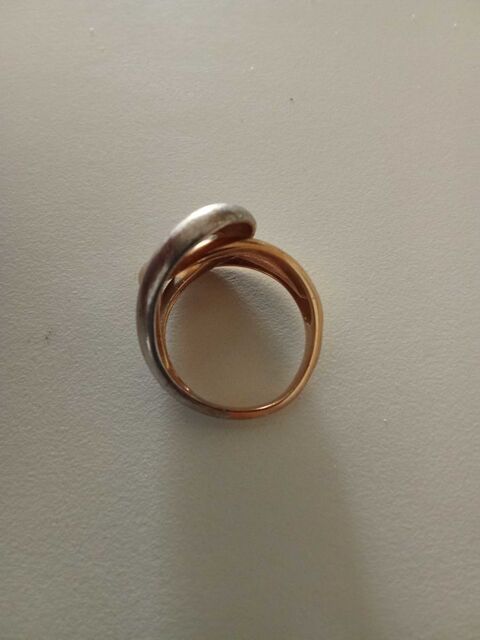 belle bague bicolore couleur or et argent 30 Marseille 10 (13)