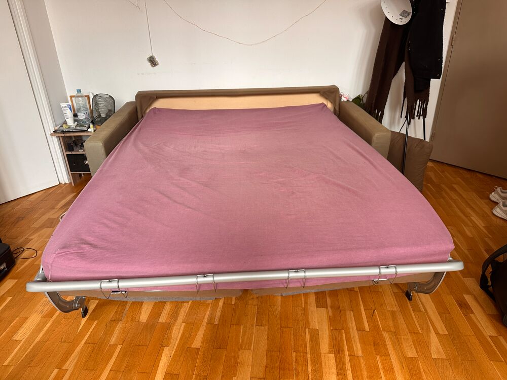 Canap&eacute;-lit Timor - 3 places - matelas bultex Meubles