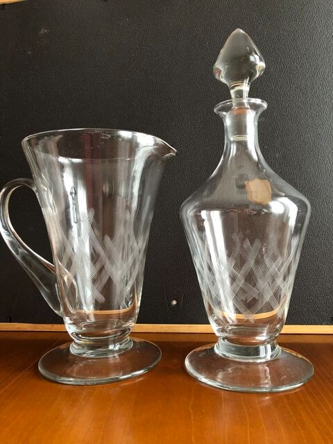 service de verres cristal 40 Le Barcars (66)
